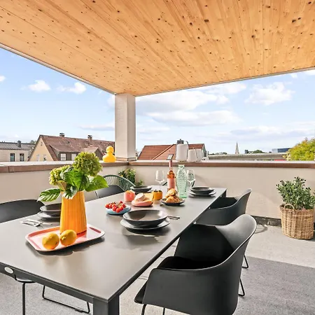 Penthouse Mit Traumhafter Terrasse Klimatisiert